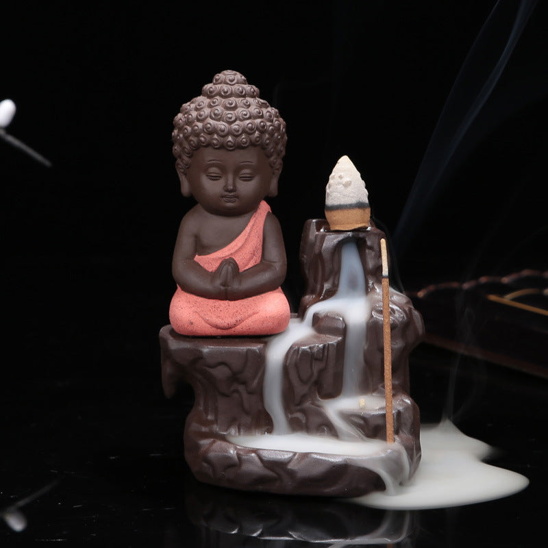 The Little Monk Mini Buddha Incense Burner