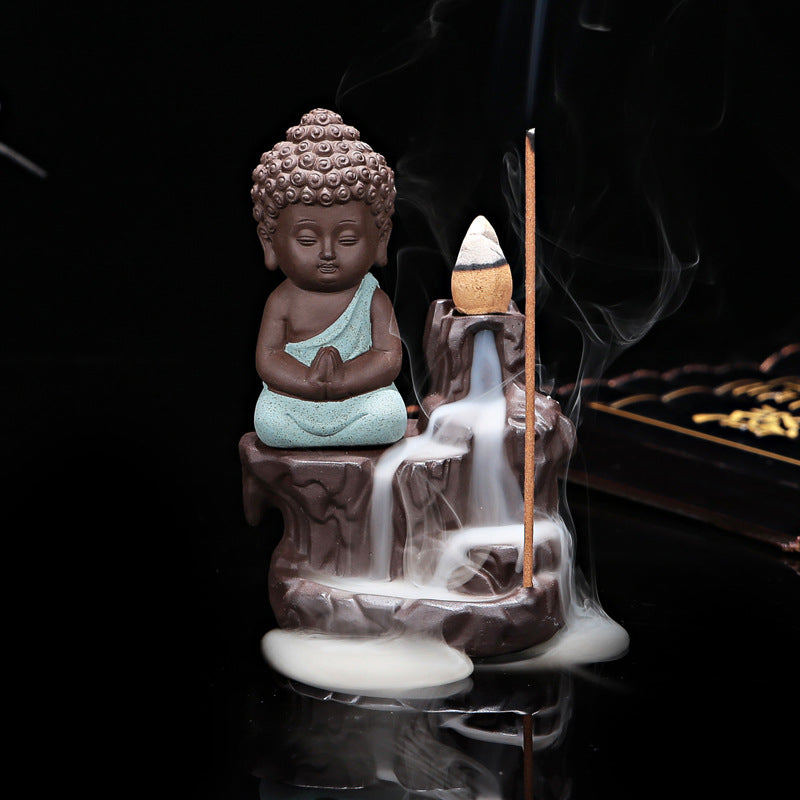 The Little Monk Mini Buddha Incense Burner